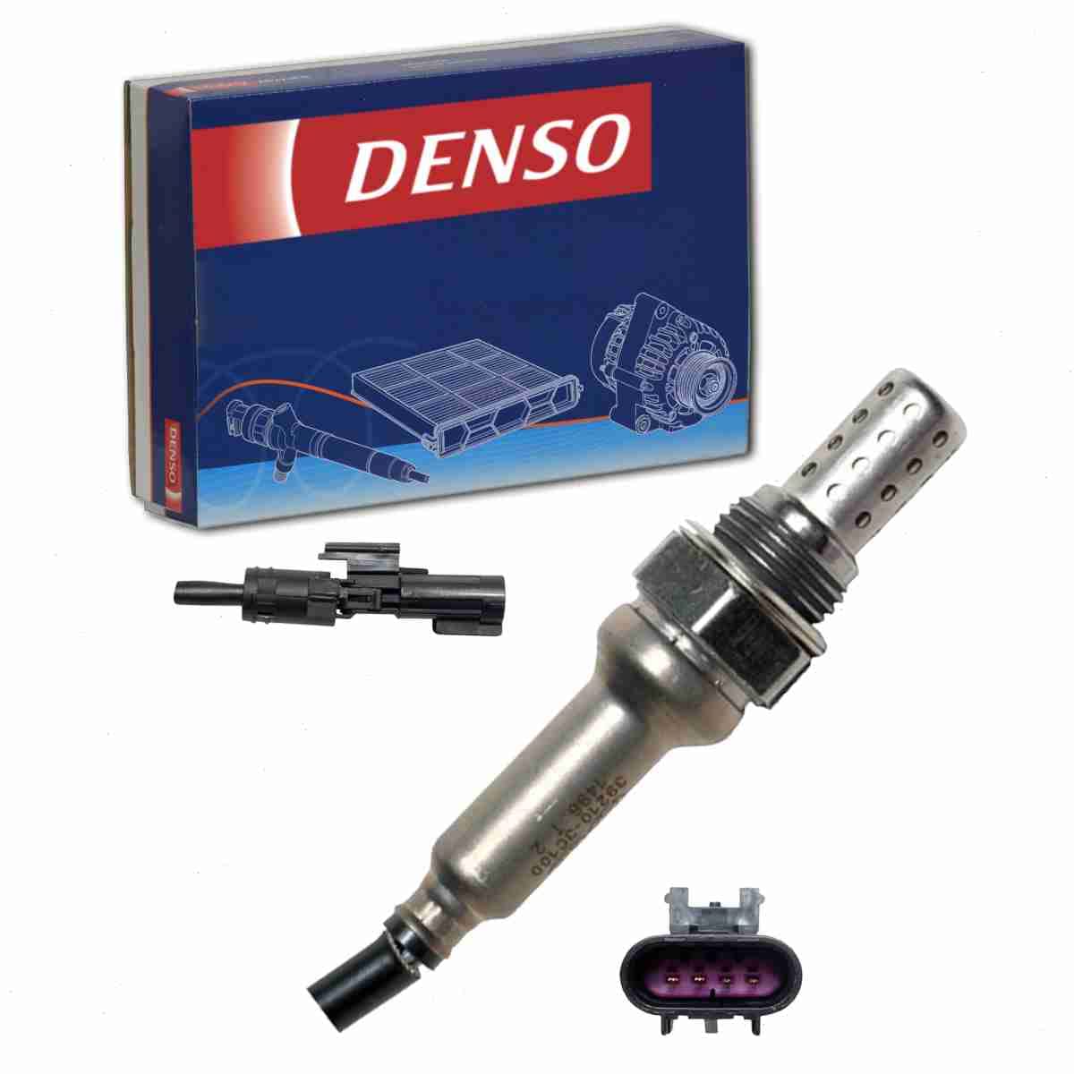 Denso DAC234-4272 Oxygen Sensor - High Performance Replacement O2 Sensor for Cars & Trucks - Compatible with Multiple Vehicle Models - Improve Fuel Efficiency & Engine Performance (Ideal for Highway Driving & Daily Commutes)