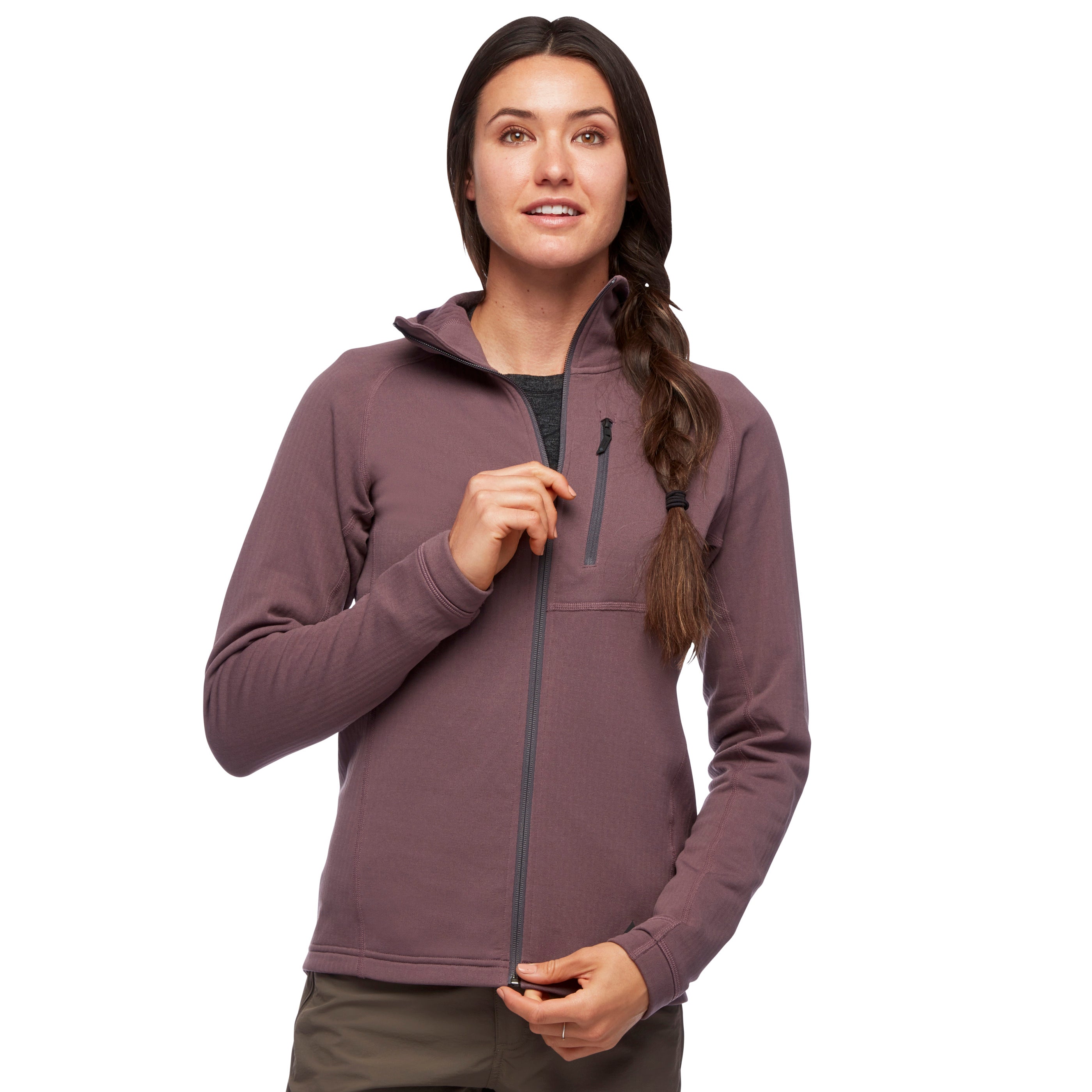Women's Coefficient Hoody - Lightweight Fleece Pullover for Outdoor & Casual Wear - Perfect for Hiking, Running, and Everyday Comfort