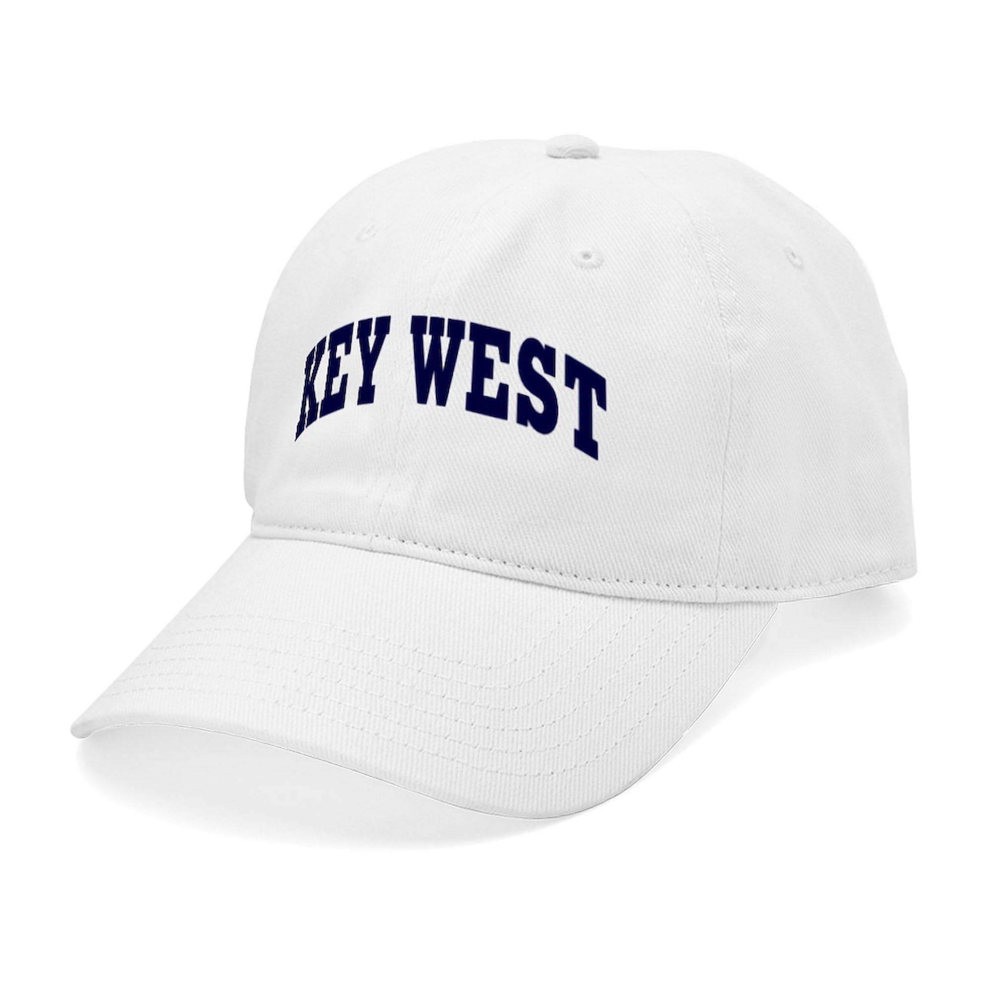 Key West Florida Adjustable Baseball Cap - Stylish & Unique Sun Hat for Beach, Travel & Outdoor Adventures