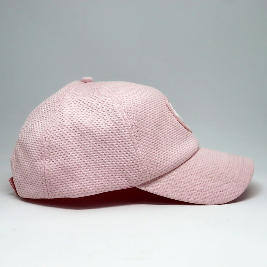 VT Shield Future Looks Bright Powder Pink Velcro Performance Hat - Adjustable Baseball Cap for Running, Golf, Outdoor Sports & Casual Wear