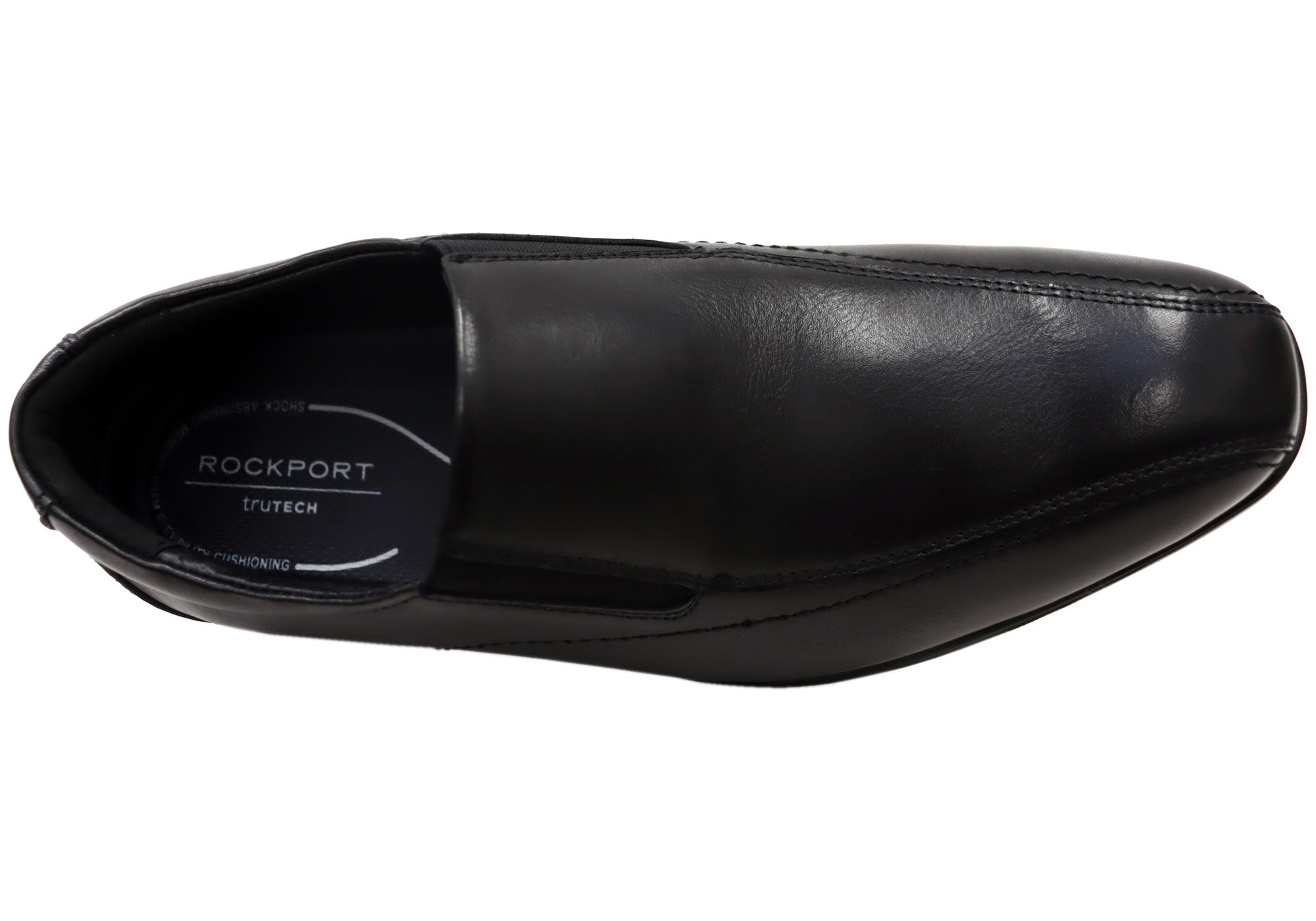 Rockport Volido RO Men's Leather Slip-On Dress Shoes - Comfortable & Stylish for Business, Office & Formal Occasions