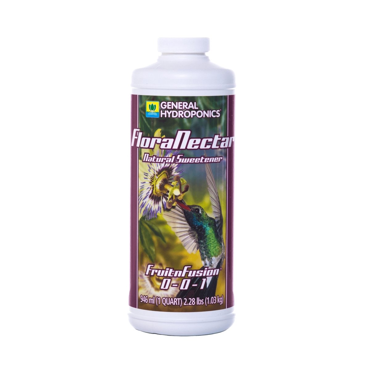 General Hydroponics FloraNectar FruitnFusion - Premium Plant Nutrient Supplement for Hydroponic Systems | Enhances Flavor & Aroma in Fruits, Vegetables & Herbs | Ideal for Indoor Gardening & Greenhouse Cultivation