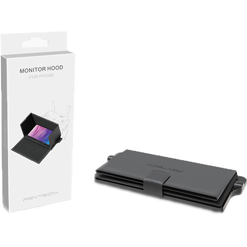 PGYTECH Phone Monitor Hood - Sunshade & Glare Protector for Outdoor Photography & Videography - Perfect for Vloggers, Filmmakers, and Content Creators