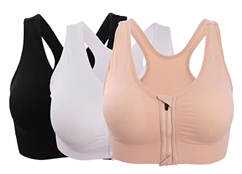 3 Pack: Black White Nude