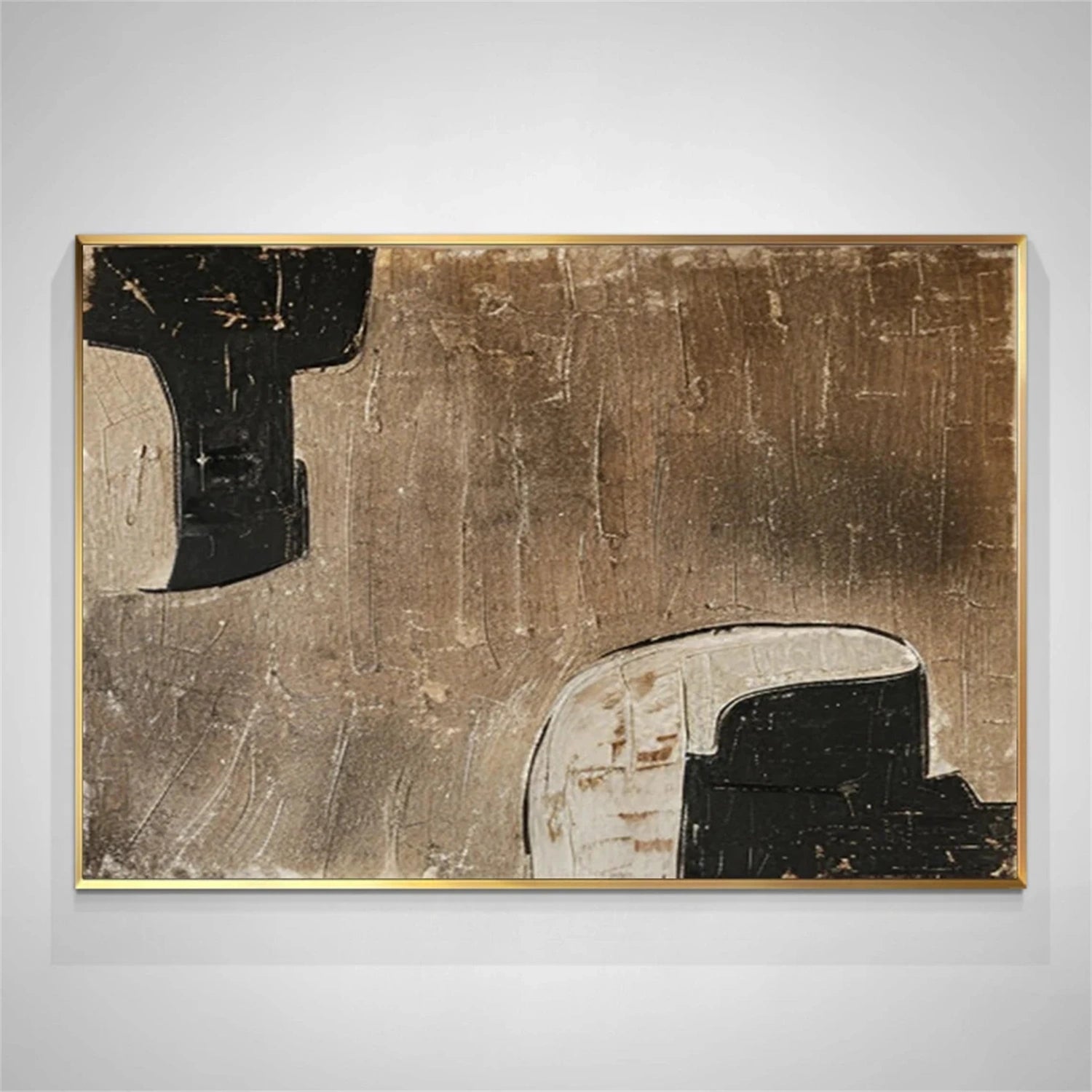 Abstract Tranquility Wall Art #WS205 - Modern Minimalist Canvas Painting for Home & Office Decor - Perfect for Living Room, Bedroom or Meditation Space