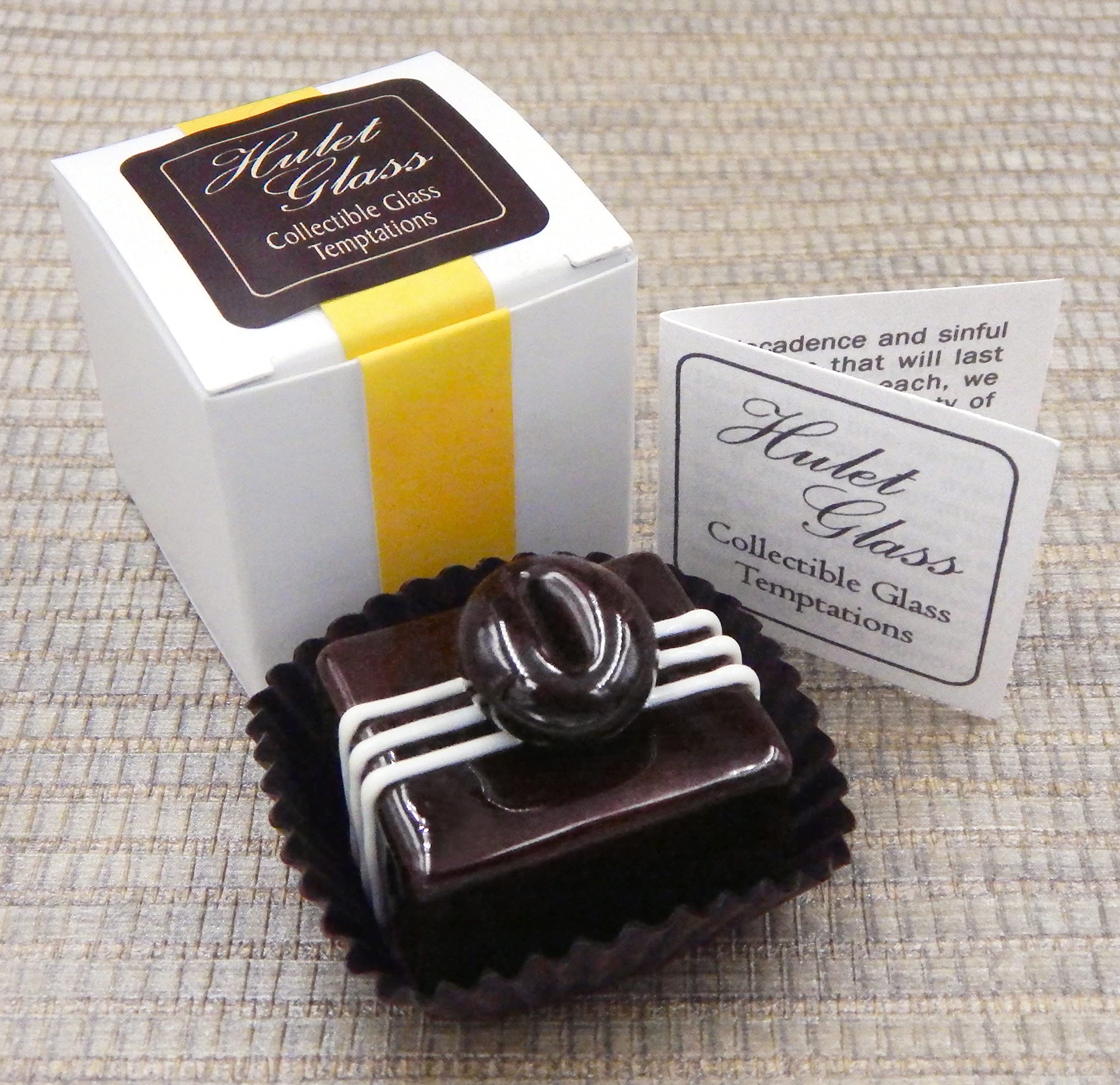 Handmade Glass Chocolate Coffee Bean Candy Gift - Vanilla Flavor for Parties & Gifts