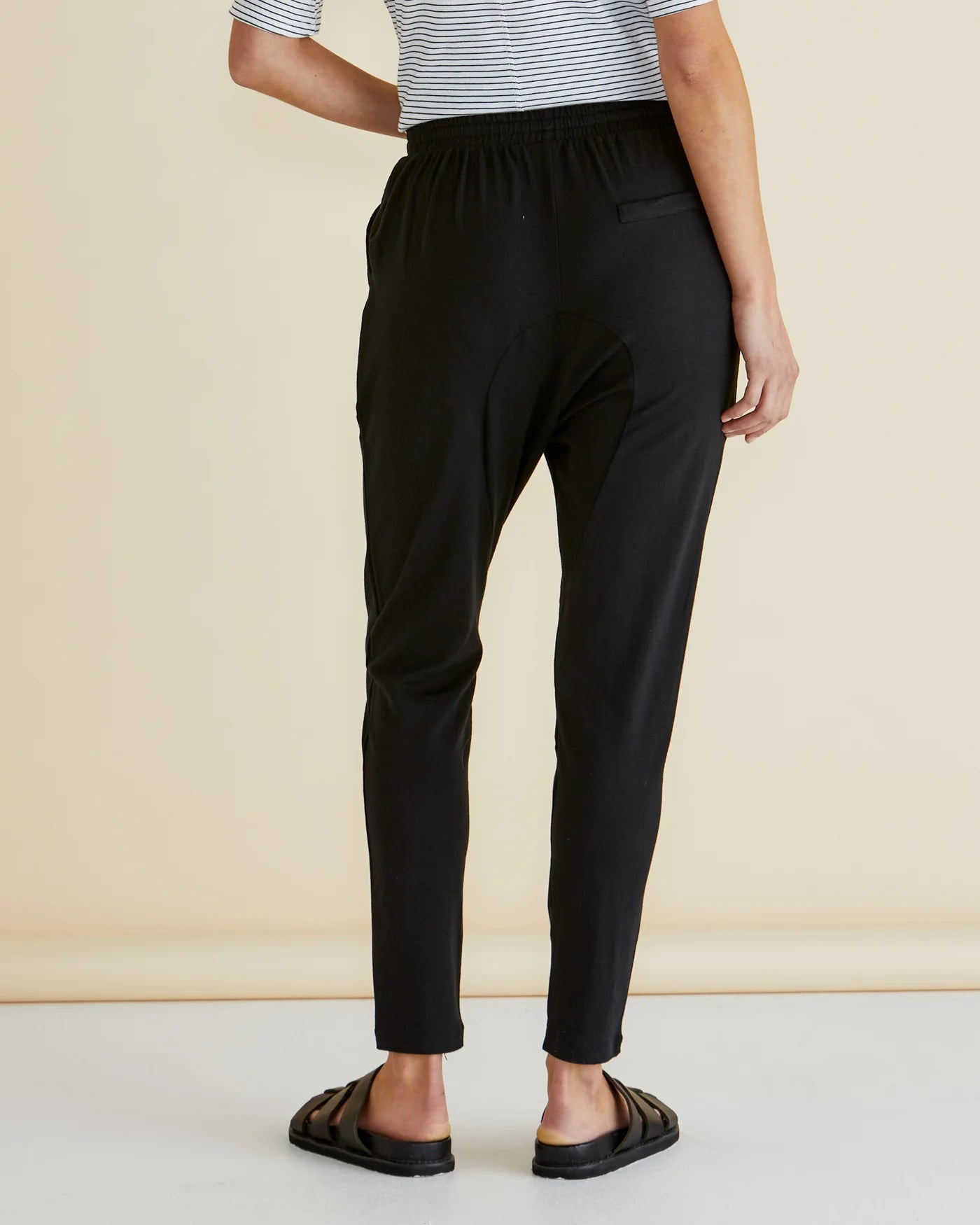 Jade Pant | Black - High Waisted Yoga Pants for Women, Comfortable Stretchy Workout Leggings - Perfect for Yoga, Gym, Running & Lounge Wear