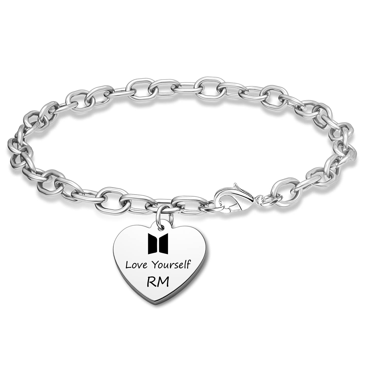 BTS Bracelet for Women & Men - BTS Bangtan Boys Love Yourself Jewelry Gift for ARMY Fans - Perfect for Concerts, Birthdays & Special Occasions