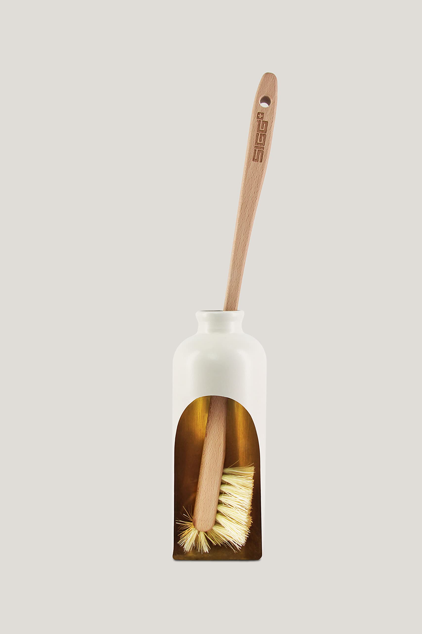 SIGG BPA-Free Water Bottle Cleaning Brush - Lightweight & Durable Hand Wash Brush for Reusable Bottles - Made in Switzerland - Perfect for Hiking, Gym & Outdoor Activities