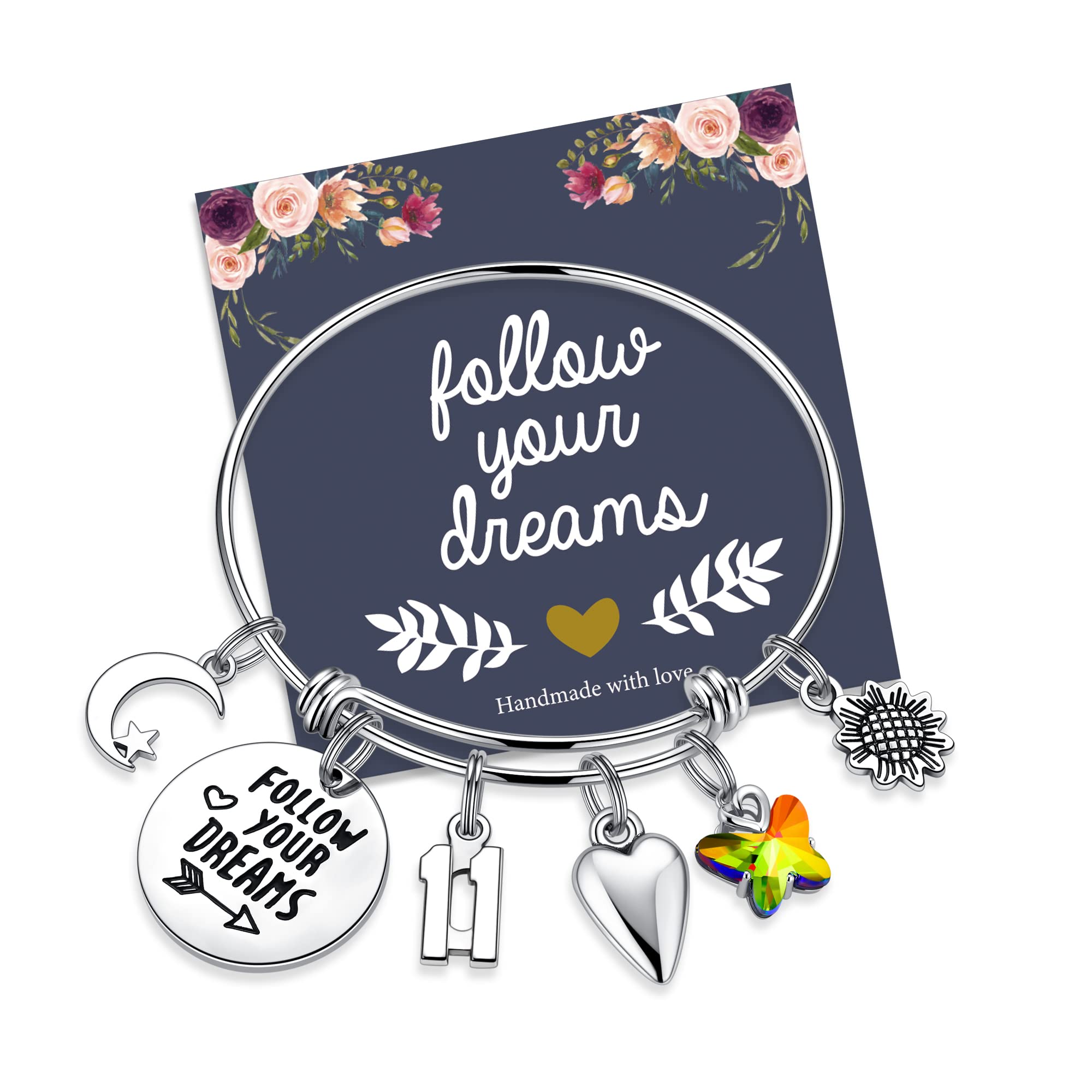 IEFWELL Stainless Steel Charm Bracelet for Women & Teen Girls - Elegant Birthday Gift for Daughter, Sister, Friend | Perfect for Parties, Anniversaries & Special Occasions