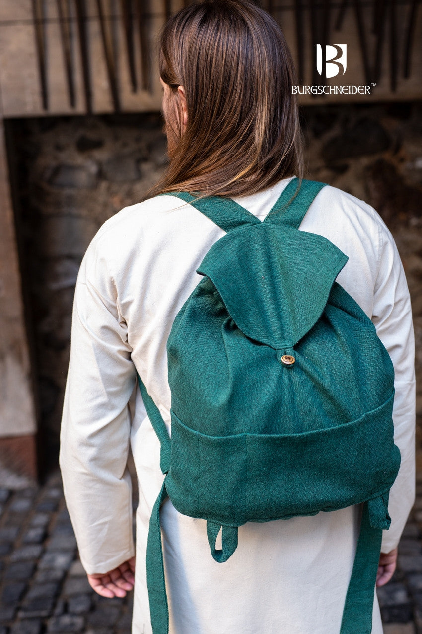 Premium Capsus Green Backpack - Durable & Stylish for School, Travel & Outdoor Adventures
