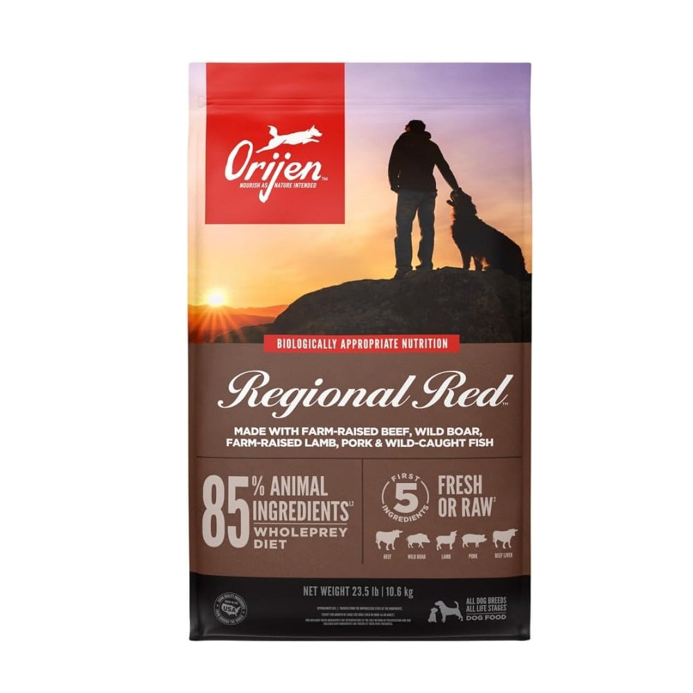 Premium Red Formula Boar & Lamb Adult Dog Dry Food - High Protein Grain-Free Recipe for Healthy Skin & Coat - Made in USA - Ideal for Active Dogs & Sensitive Stomachs