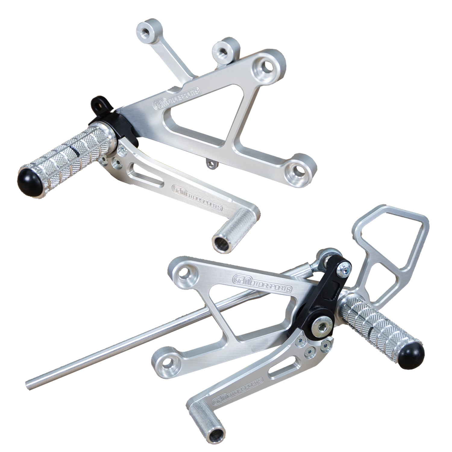 Yamaha R6 1999-2002 Rearset Footpegs - Standard Shift OEM 0440B Motorcycle Parts for Racing & Street Performance