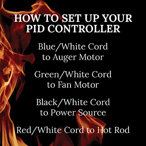 Smoke Daddy PID Pellet Grill Controller - Universal Digital Temperature Control for Traeger, Camp Chef & Other Pellet Grills - Perfect for BBQ, Smoking & Outdoor Cooking