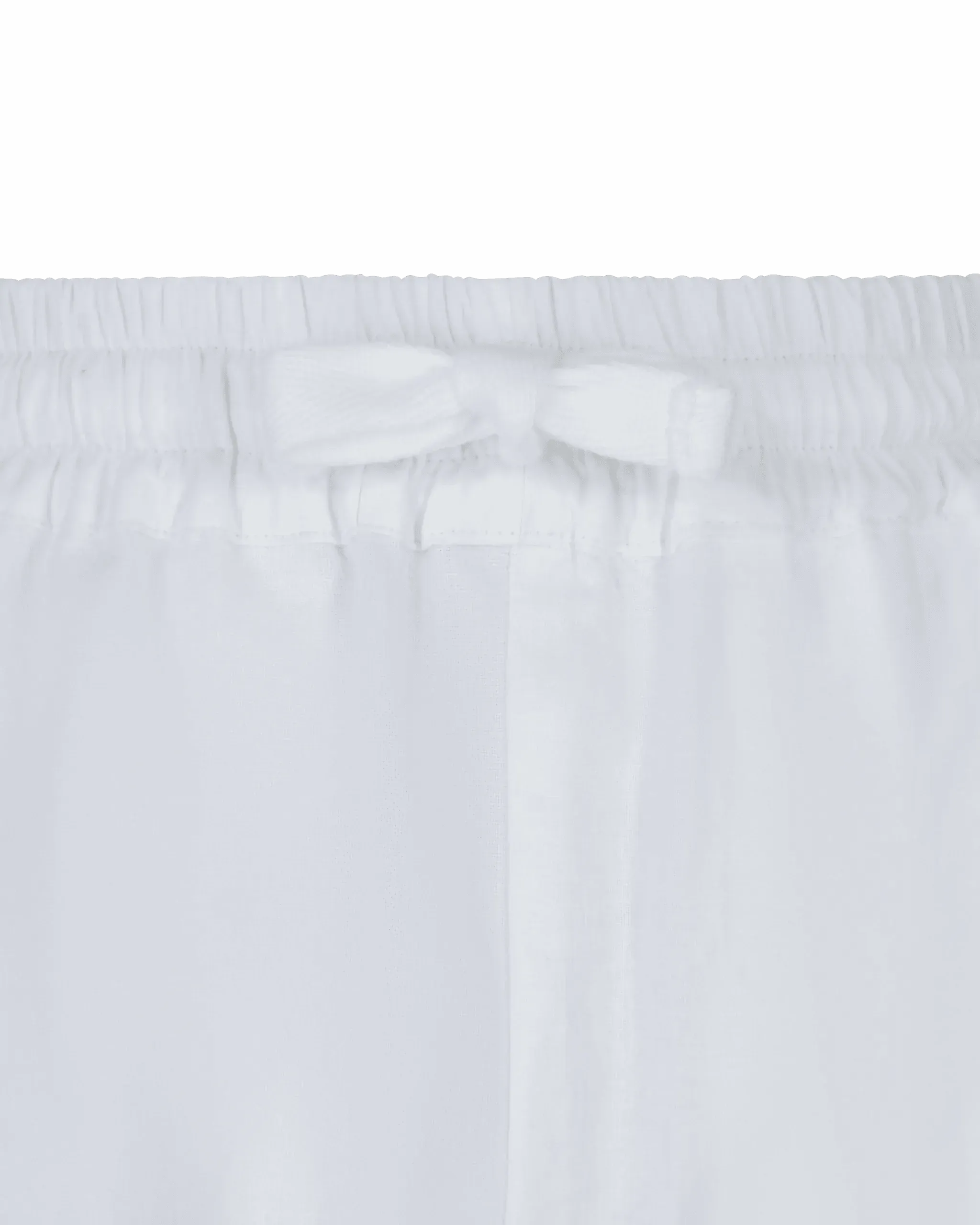 Embroidered Linen Pants for Women - Soft Breathable Summer Wide Leg Trousers - Boho Chic Casual Lounge Pants for Beach, Yoga & Travel