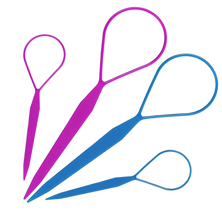 Hair Braiding Tools Set - Ponytail Maker & French Braid Loop for Easy DIY Hairstyles | Perfect for Salon, Wedding, and Everyday Styling