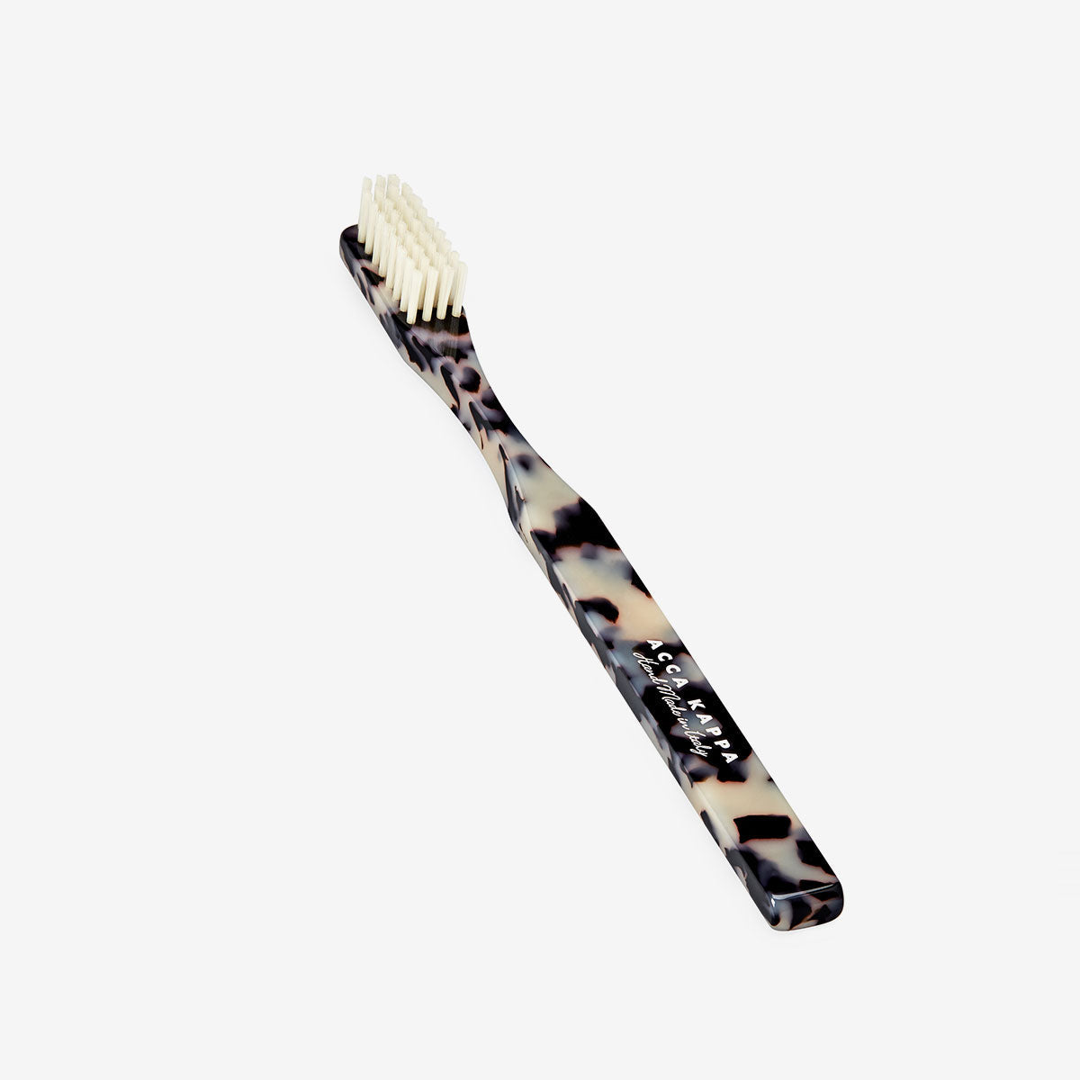 Vintage Black & White Toothbrush - Classic Design for Oral Care - Perfect for Retro Bathroom Decor & Daily Hygiene Routine