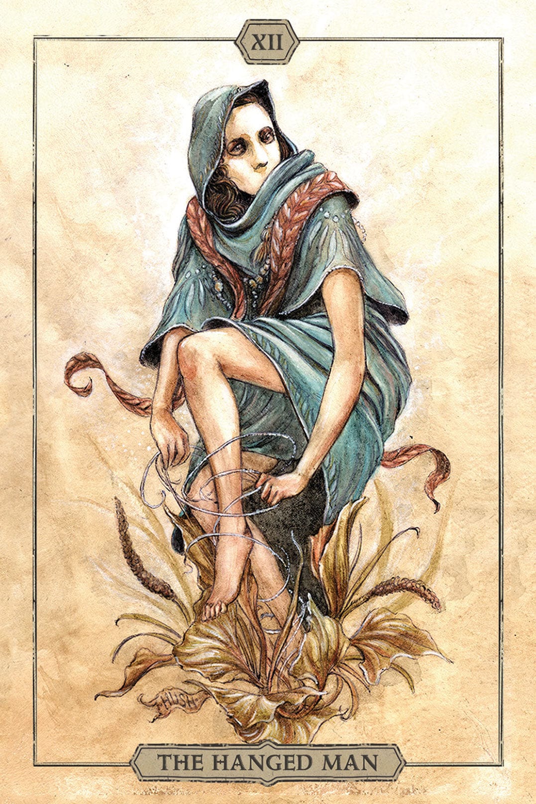 Hush Tarot Deck - Premium 78-Card Mystical Tarot Set for Divination, Meditation & Spiritual Guidance | Perfect for Beginners & Professional Readers