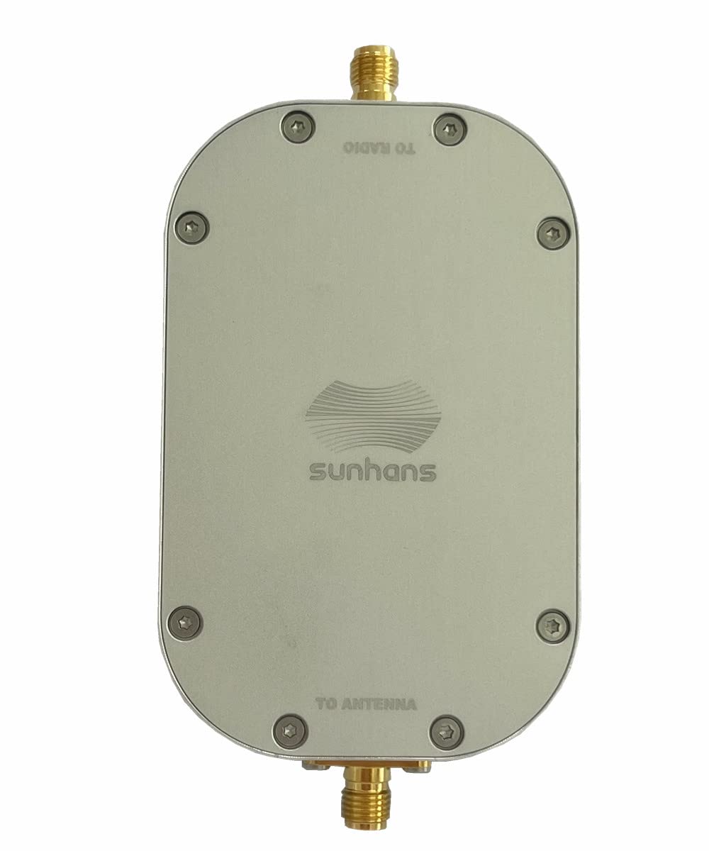 eSunRC Dual Band 2.4GHz & 5.8GHz 2000mW 33dBm Wireless Signal Booster Amplifier - Lightweight 2.7oz Drone WiFi Extender for FPV, UAV, RC Models - Perfect for Long-Range Flying and Stable Video Transmission