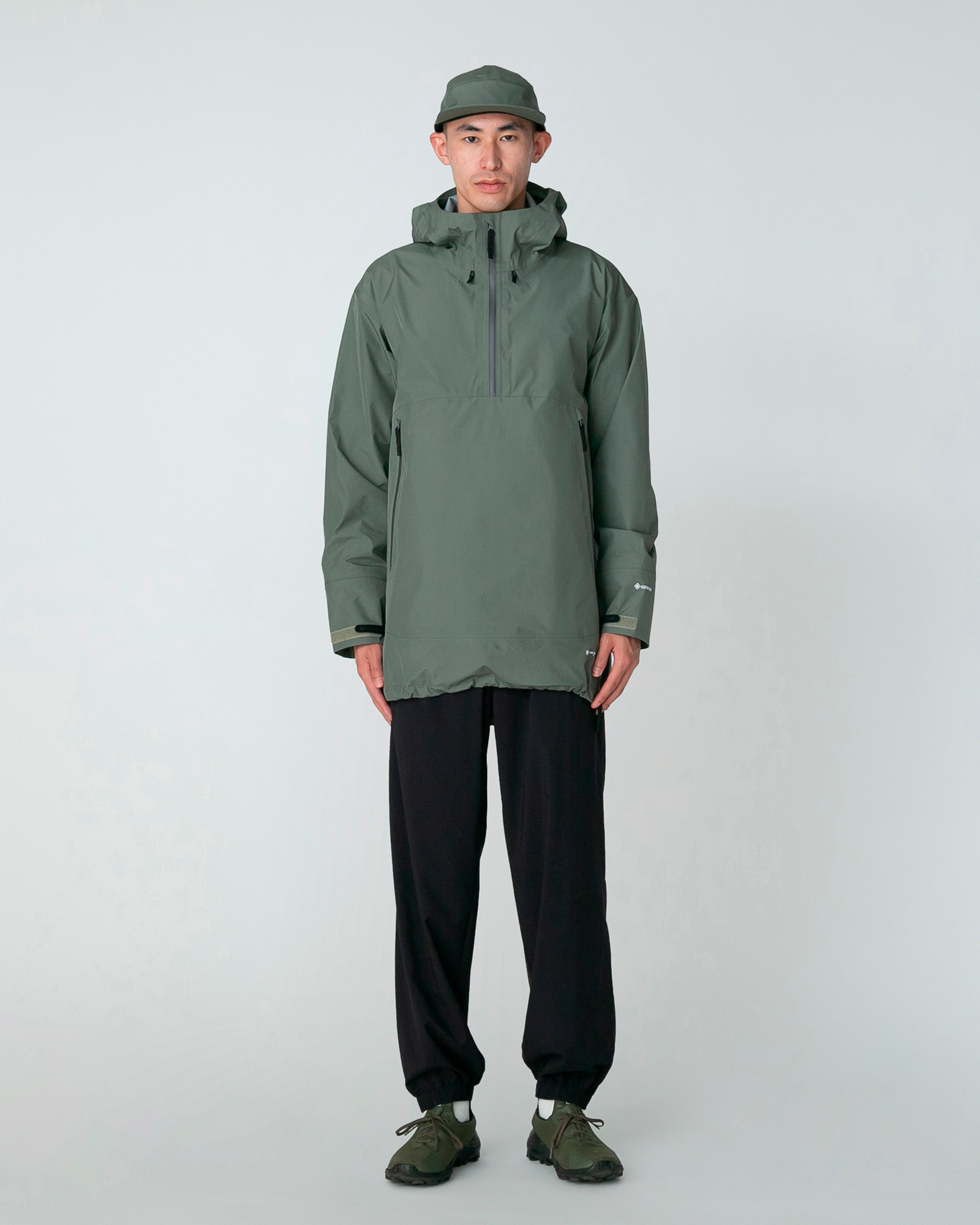 GORE-TEX Waterproof Rain Pullover Jacket for Men & Women - Lightweight Windproof Hiking & Outdoor Raincoat for Camping, Running & Travel
