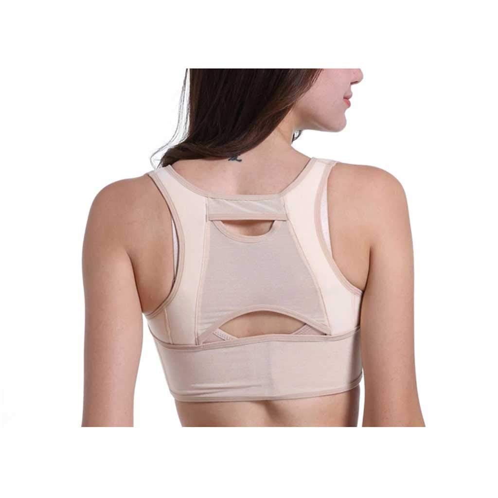 EKDSPW Adjustable Women's Posture Corrector Belt - Chest Support, Back Pain Relief & Shoulder Brace - Body Shaper Corset for Improved Posture (Medium-M) | Perfect for Office Work, Driving & Daily Comfort