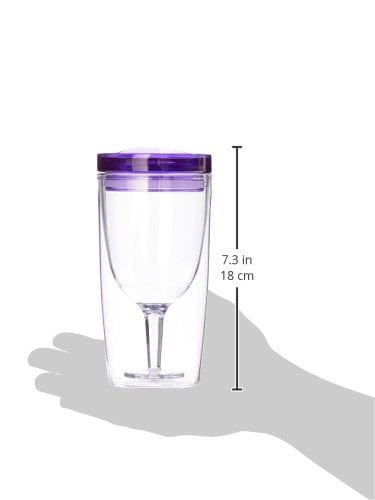 Cupture Wine Tumblers Set of 8 - 14oz Insulated Stainless Steel Stemless Wine Glasses for Red & White Wine - Perfect for Parties, Picnics & Outdoor Entertaining