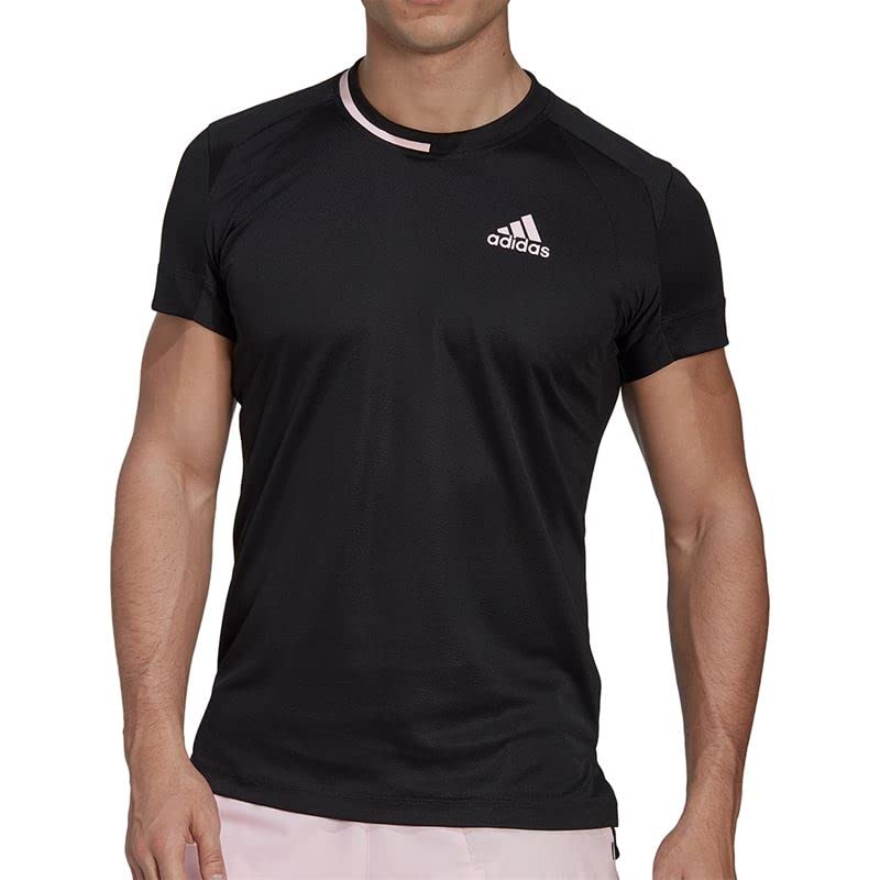Adidas Men's Tennis US Series T-Shirt - Breathable Performance Tee for Tennis, Gym & Casual Wear