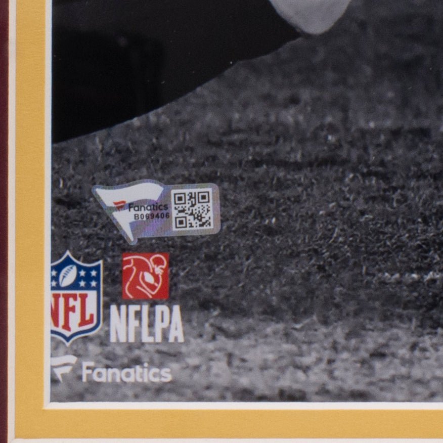 Chase Young Autographed Signed Washington Football Framed 16x20 Photo - Limited Edition Collectible for Sports Fans & Memorabilia Enthusiasts - Perfect for Man Cave, Game Room, or Office Decor