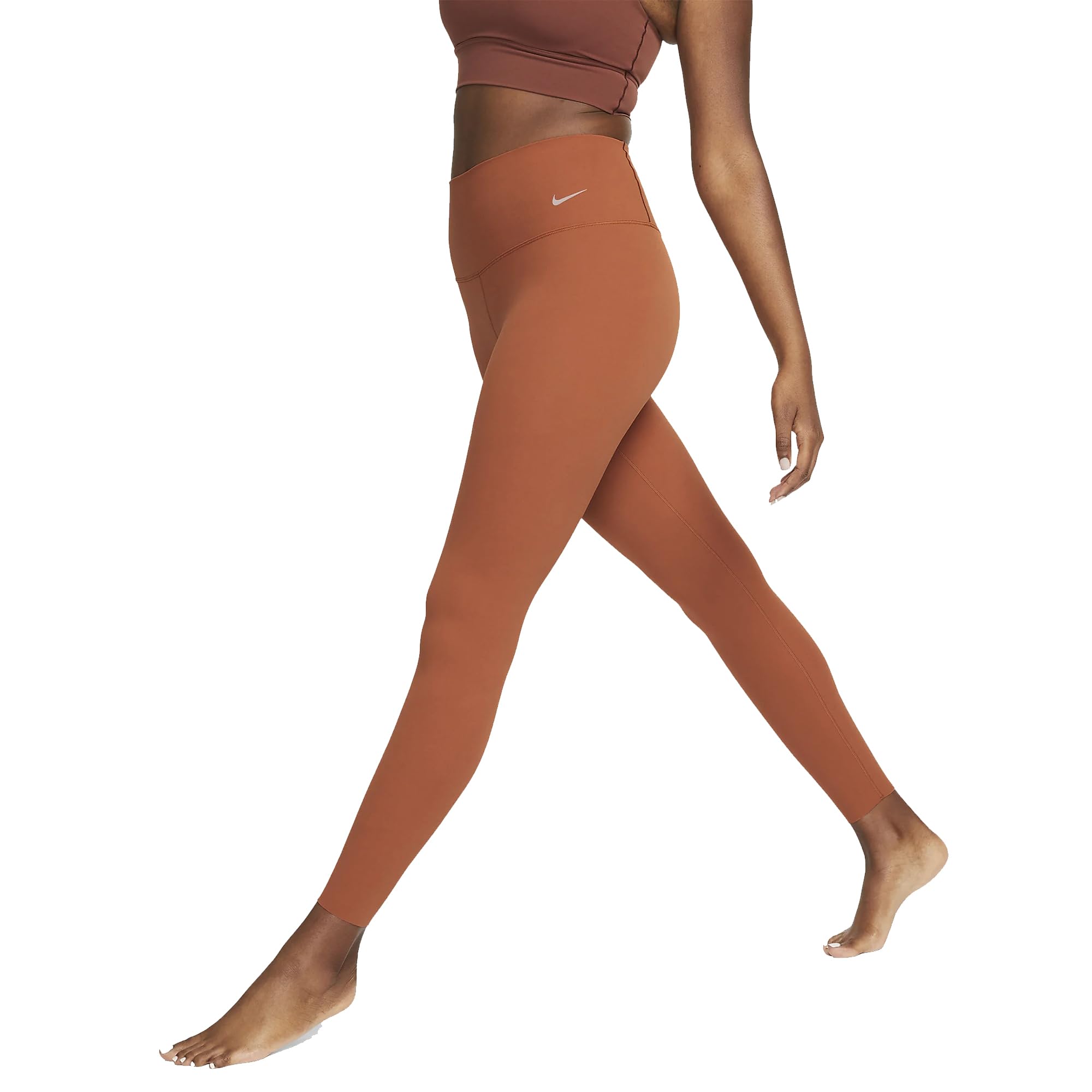 Nike Zenvy Women's Gentle-Support High-Waisted 7/8 Leggings - Medium Size - Perfect for Yoga, Running & Everyday Comfort