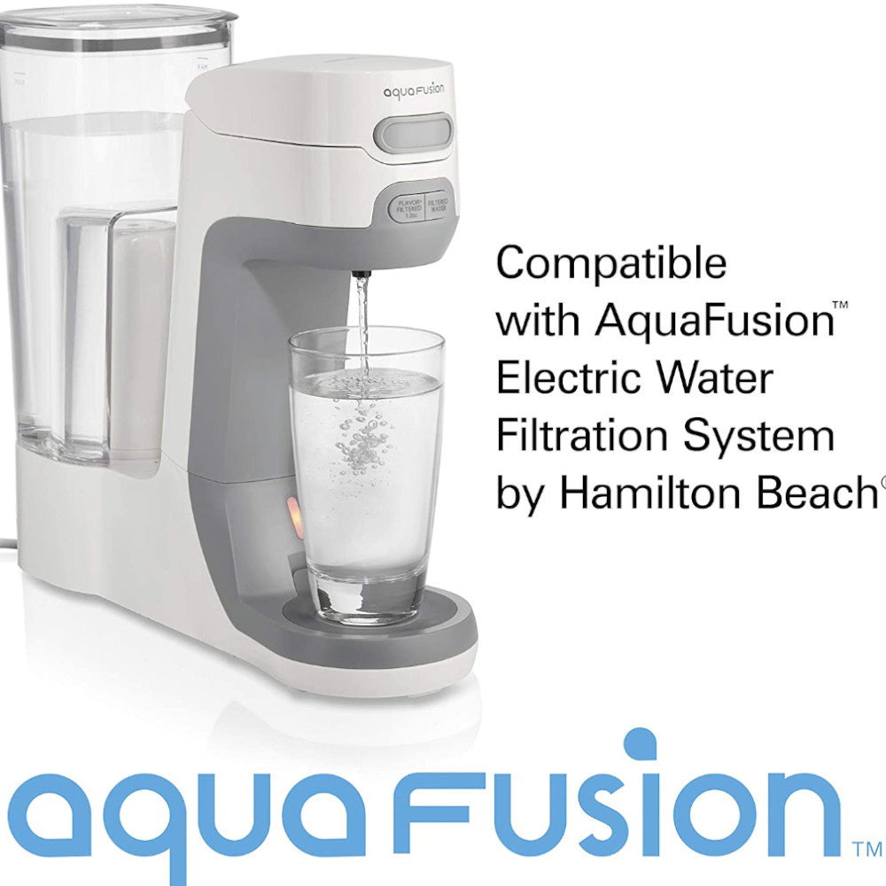 Hamilton Beach CleanGuard AquaFusion Replacement Water Filter 87325 - Compatible with Select Coffee Makers & Water Dispensers