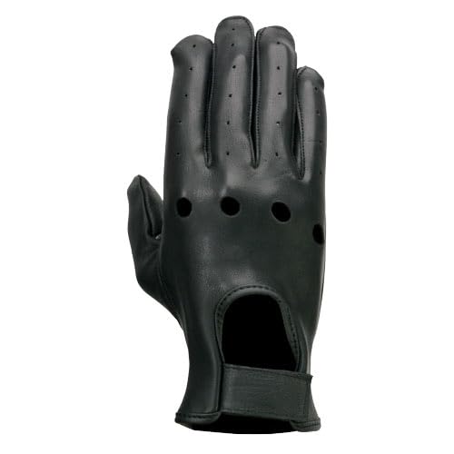 Premium Men's Deerskin Driving Gloves - Soft Leather, Comfortable Grip - Ideal for Road Trips, Commuting & Classic Car Enthusiasts