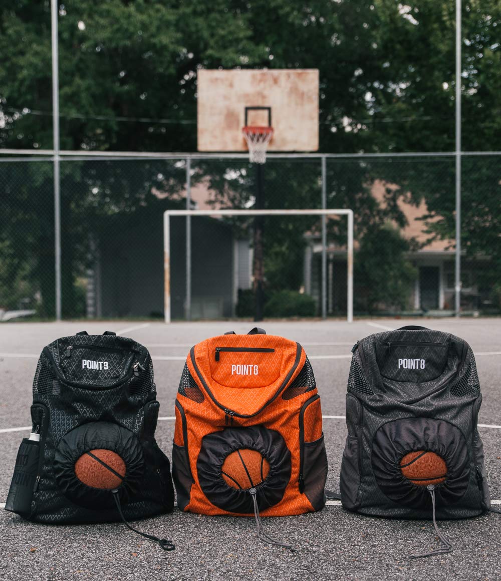 Basketball Backpack with Ventilated Shoe Pocket for Travel & Sports