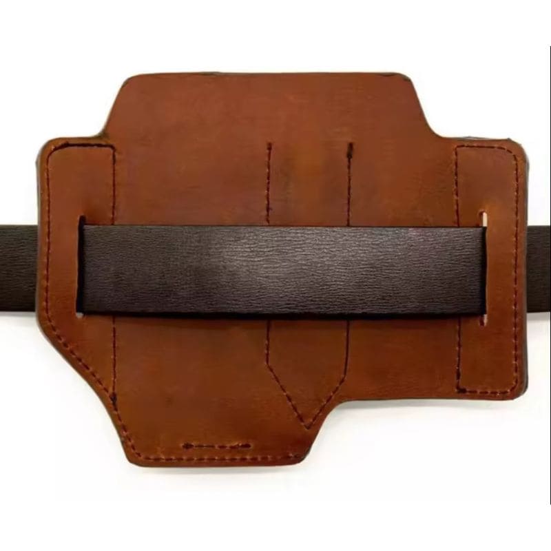 EDC Leather Belt Pouch - Compact Waist Bag for Men & Women - Perfect for Hiking, Travel, and Everyday Carry Essentials