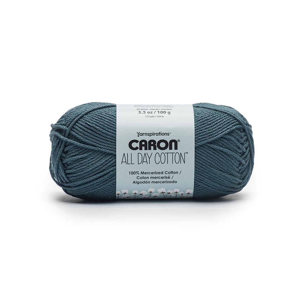 Premium All-Day Soft Cotton Yarn - Cloud Gray (1-Pack) | Ideal for Knitting, Crocheting & DIY Crafts | Perfect for Scarves, Blankets & Home Decor Projects