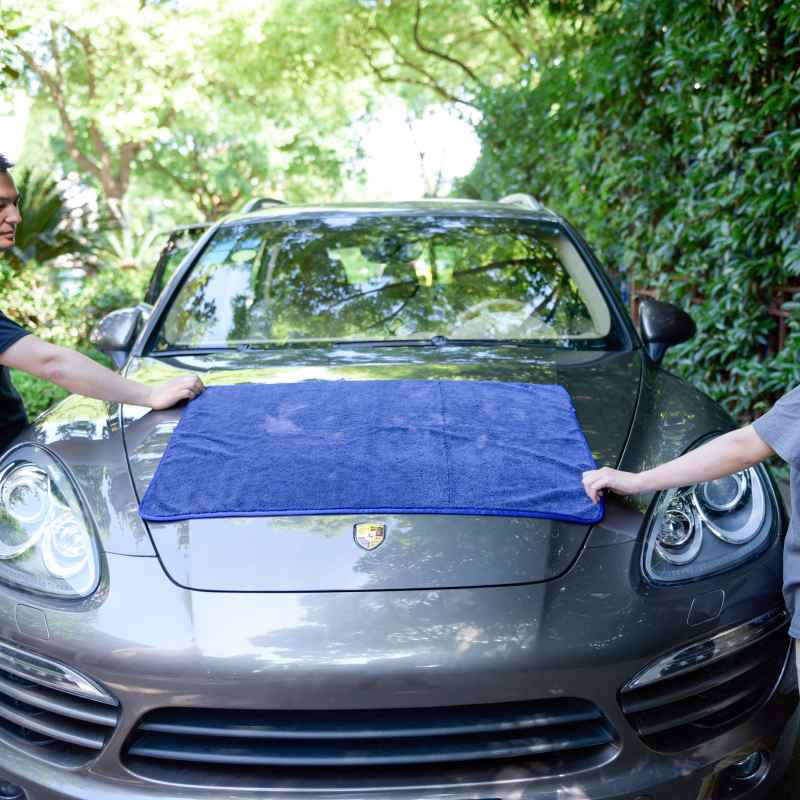 Premium Microfiber Hair Towel (25x36 Inches, 500GSM) for Long & Short Hair - Fast Drying, Ultra Absorbent, Gentle on Hair - Perfect for Salon, Home, Travel & Gym Use