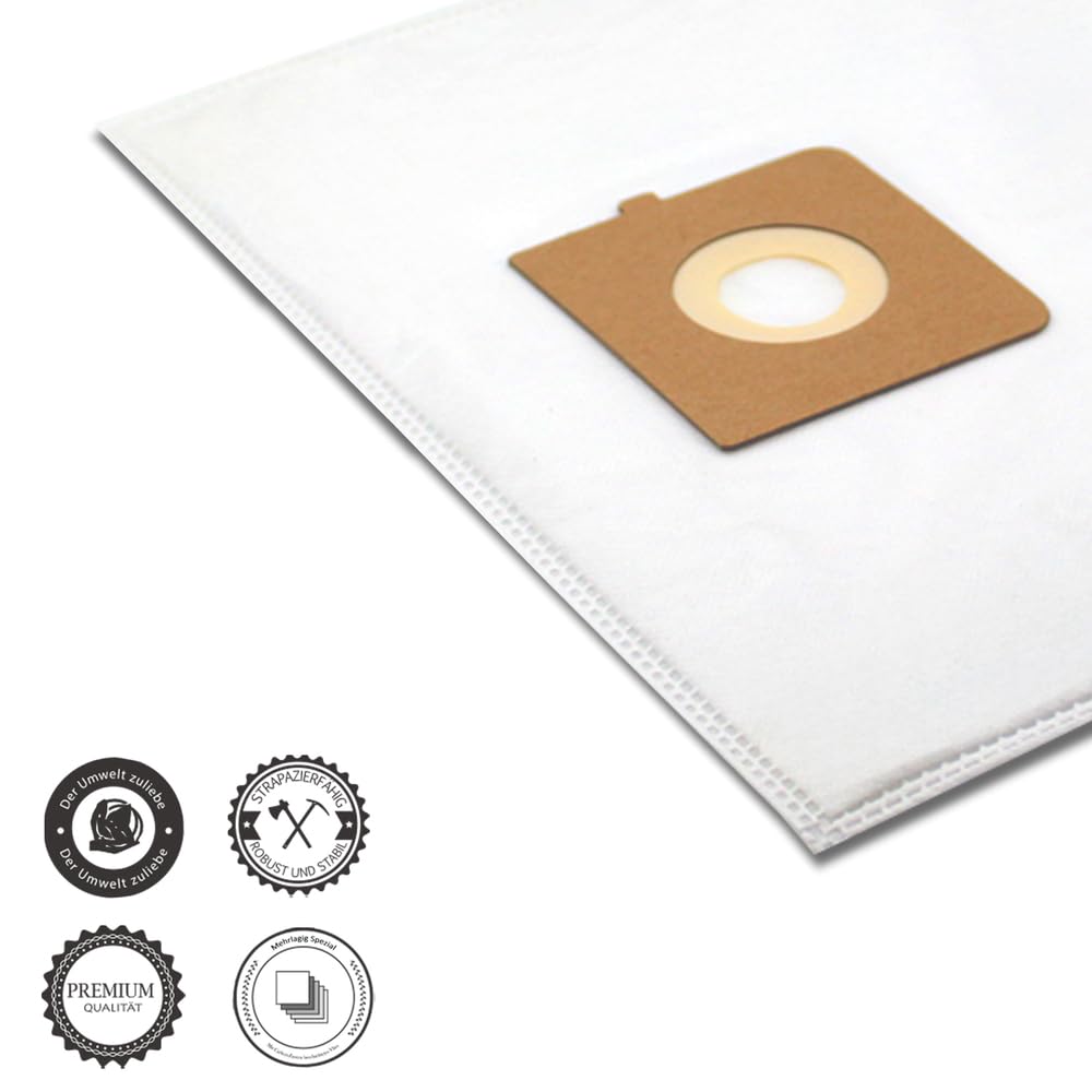 40 Pack LG Electronics V-C3860 RDS Vacuum Cleaner Replacement Bags - Compatible with Various Models for Home & Office Cleaning