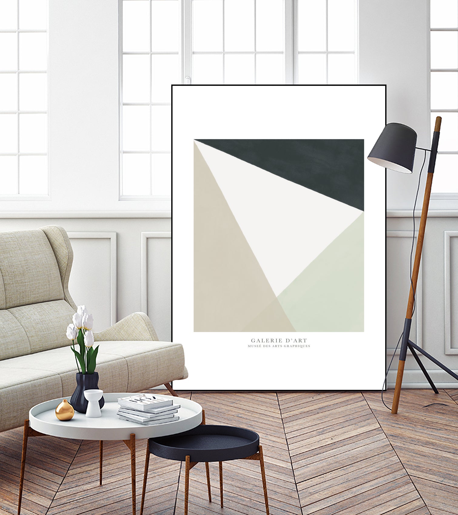 Art Graphique I - Premium Wall Art Decor for Home & Office | Modern Canvas Prints & Framed Paintings | Perfect for Living Room, Bedroom & Workspace