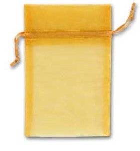 30 Gold Wedding Organza Favor Bags 4x6 Inch - Elegant Gift Bags for Wedding Favors, Bridal Shower, Birthday Party Decorations
