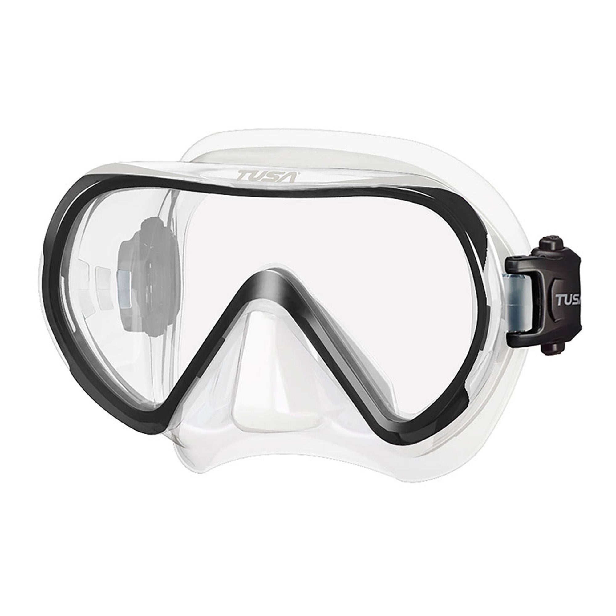 TUSA INO Dive Mask - Premium Snorkeling & Scuba Diving Mask for Comfort & Visibility - Perfect for Ocean Adventures, Pool Training & Underwater Photography