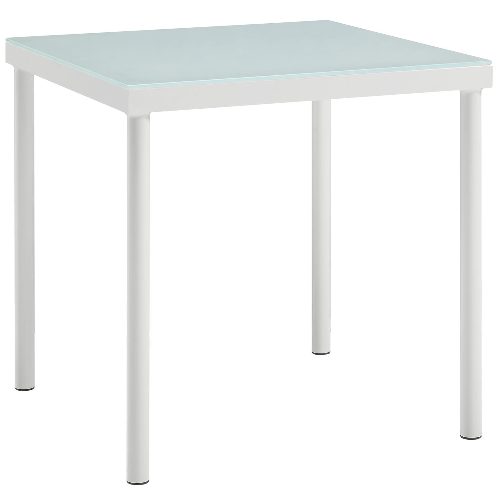 Harmony Outdoor Patio Aluminum Side Table - Lightweight & Weather-Resistant End Table for Garden, Poolside, Deck - Perfect for Drinks, Books & Decor