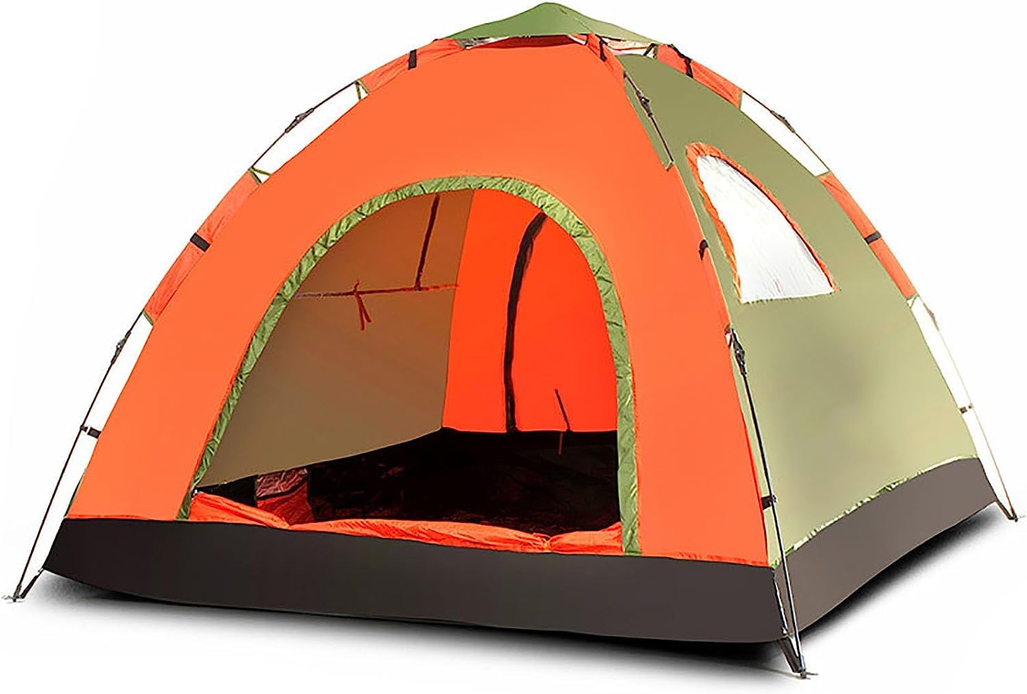 LLCDZR Automatic Pop Up Camping Tent - Lightweight Waterproof Outdoor Tent for Beach, Picnic, Hiking & Travel - Easy Setup Instant Shelter for Family Camping Trips
