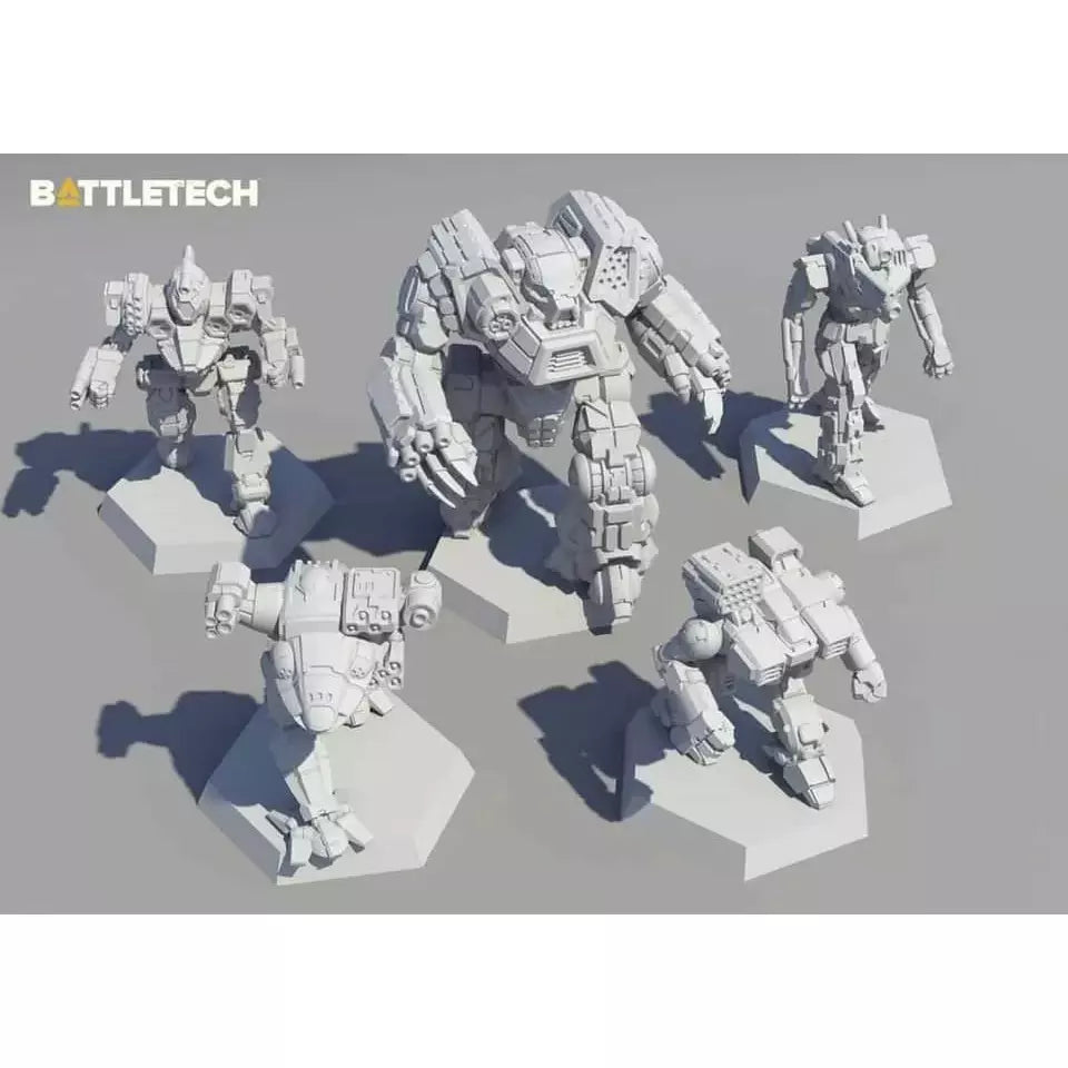 BattleTech: Clan Ad Hoc Star - Official Miniature Game Set for Tabletop Wargaming | Perfect for Sci-Fi Strategy Battles & Collectors