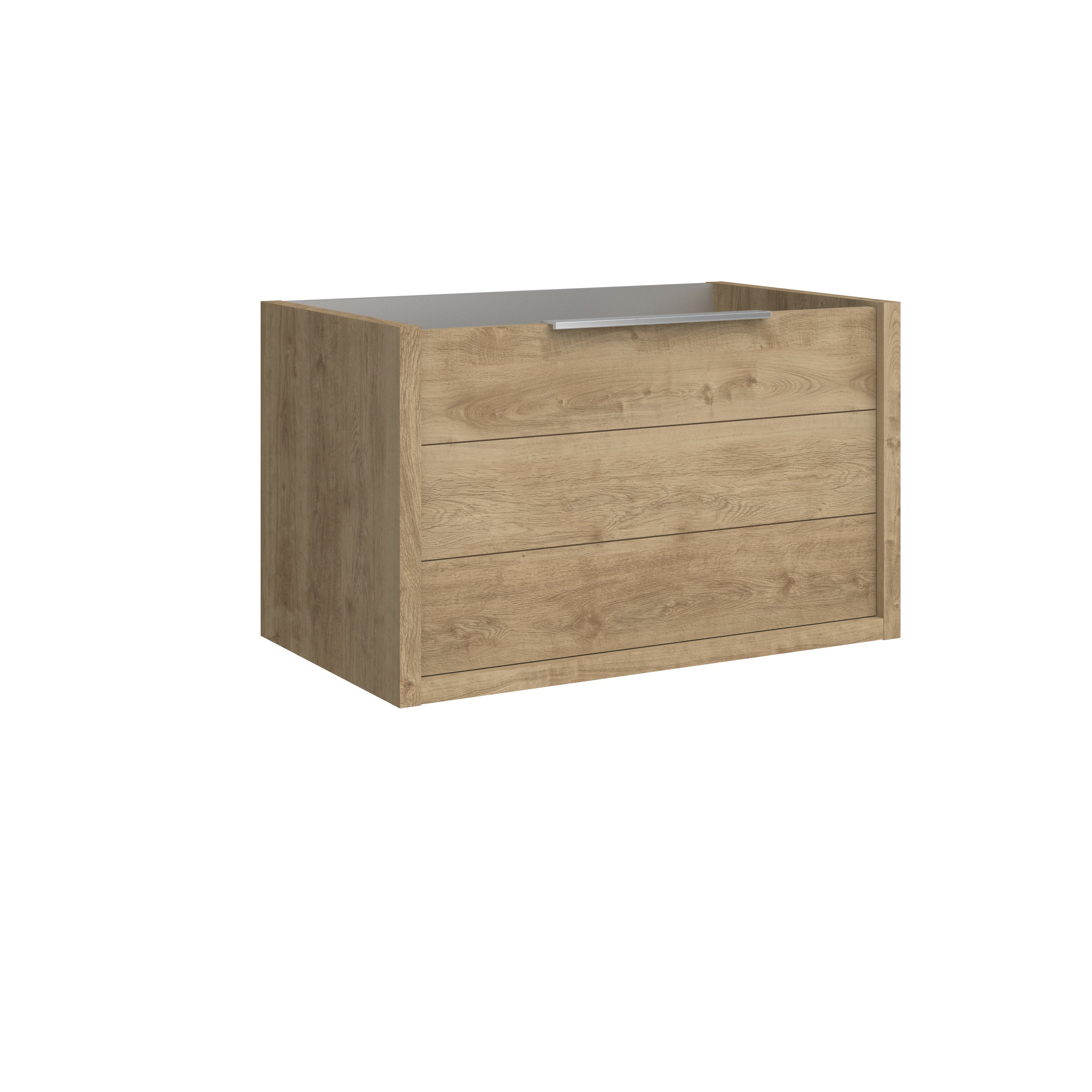 Modern Bathroom Vanity Cabinet with 2 Drawers - White Marble Top & Soft Close Drawers for Bathroom Storage | Perfect for Small Bathrooms, Powder Rooms & Master Baths