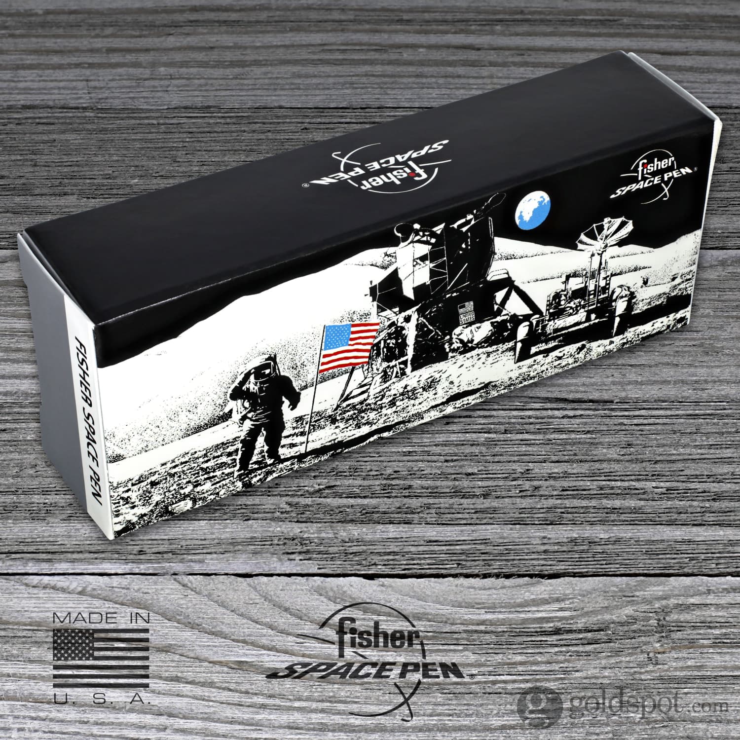 Fisher Space Pen Bullet Ballpoint Pen - TrueTimber Strata Camouflage Design - Compact, Refillable, All-Weather Writing - Perfect for Outdoor Adventures, Camping, Hiking & Everyday Carry (EDC)