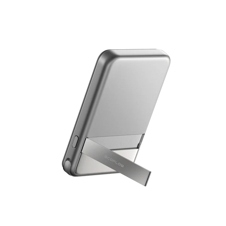 EcoFlow RAPID Magnetic 5000mAh Portable Charger - Fast Wireless Power Bank for iPhone 15/14/13, Samsung Galaxy - Perfect for Travel, Camping & Emergency Backup