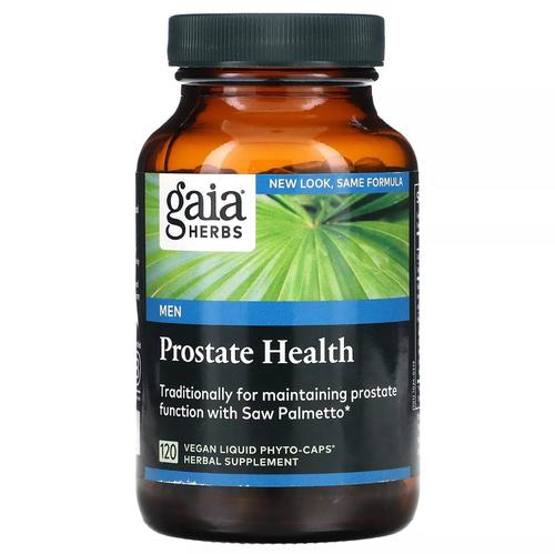 Gaia Herbs Prostate Health Supplement - 120 Vegan Liquid Phyto Capsules for Men's Urinary & Reproductive Wellness - Supports Healthy Prostate Function for Active Lifestyles