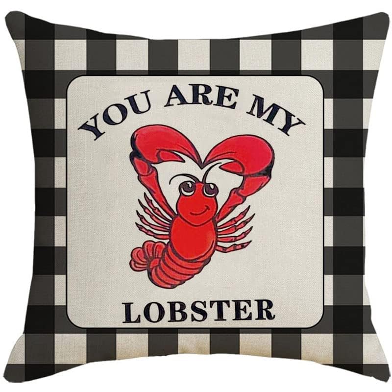Set of 4 Friends TV Show Plaid Throw Pillow Covers - Farmhouse Decor for Couch, Sofa & Living Room | Officially Licensed Merchandise | Perfect for TV Fans & Home Decor