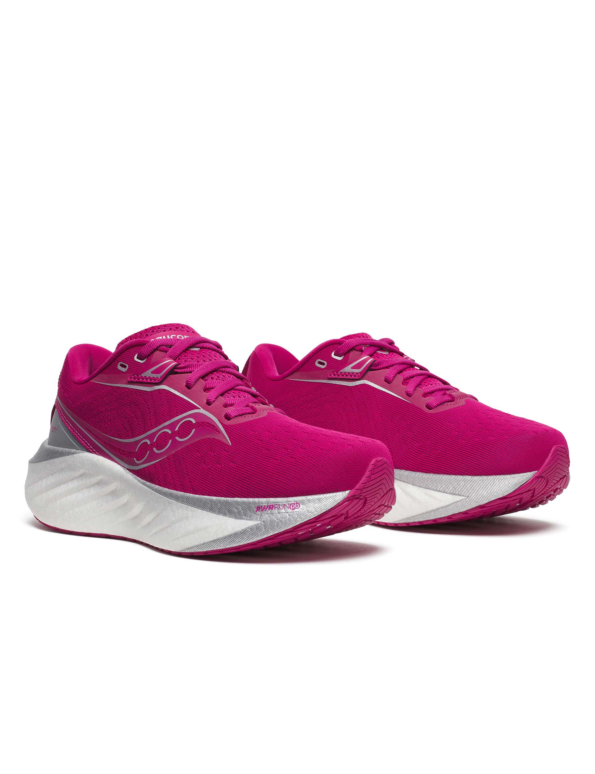 Triumph 22 Running Shoes for Women - Lightweight Magenta Sneakers with Cushioned Support | Perfect for Jogging, Gym Workouts & Daily Wear