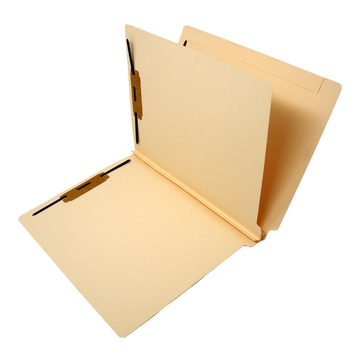 14-Point Manila Classification Folders with Full Cut End Tab - Letter Size, 1 Divider (25-Pack) - Perfect for Office Filing, Document Organization & School Projects