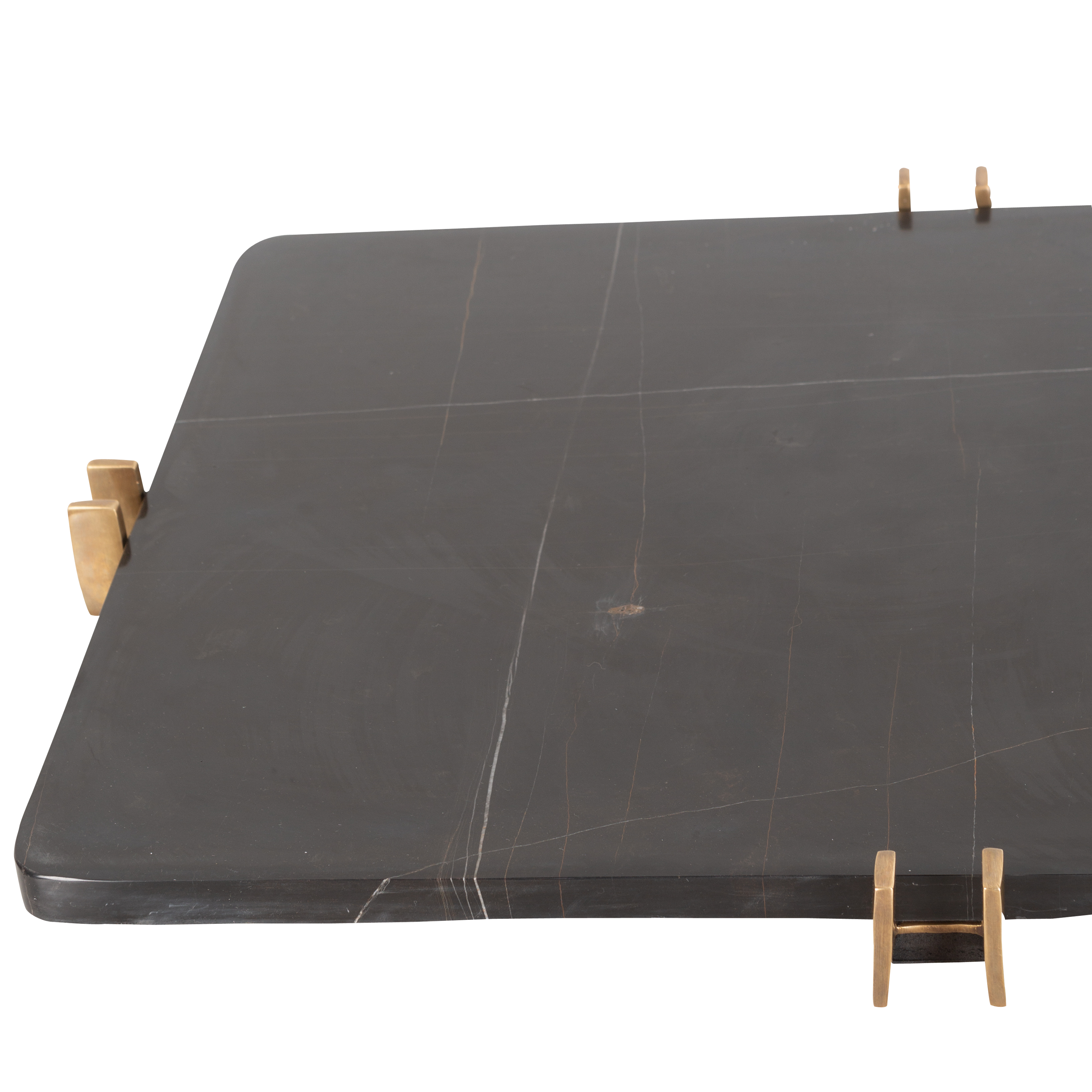 Elegant Lockhart Marble Tray - Premium Marble Serving Tray for Dining, Bathroom & Home Decor | Perfect for Entertaining, Jewelry Display & Vanity Organization